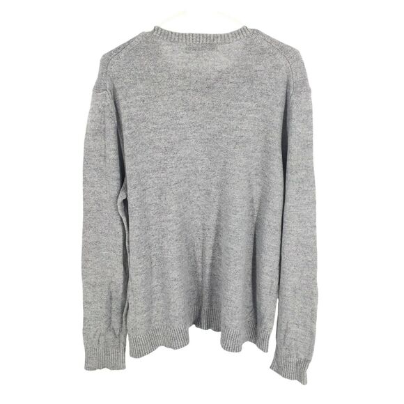 Banana Republic Crewneck Knit Pullover Sweater Size Extra Large Mens Light Gray - Picture 2 of 7